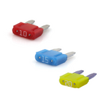 Mini Blade Fuses For Motorcycles & Scooters! Pack of 6pc